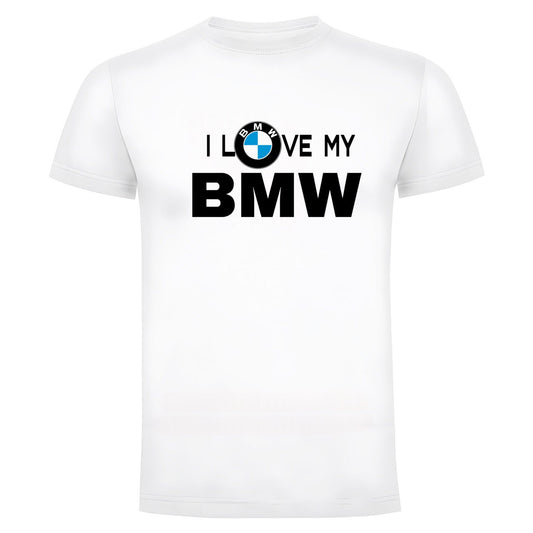 T-shirt I love BMW