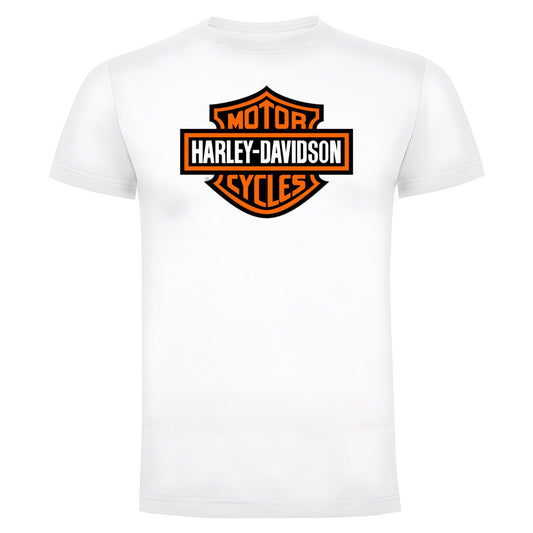 T-shirt Harley Davidson white