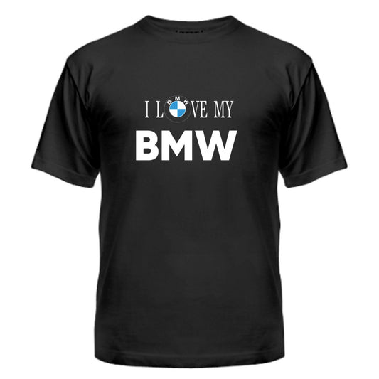 T-shirt I love BMW