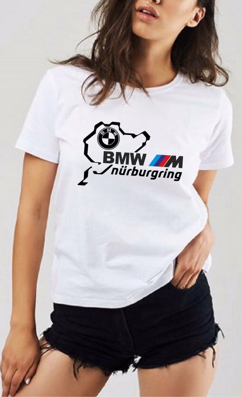 T-shirt  BMW  Power white