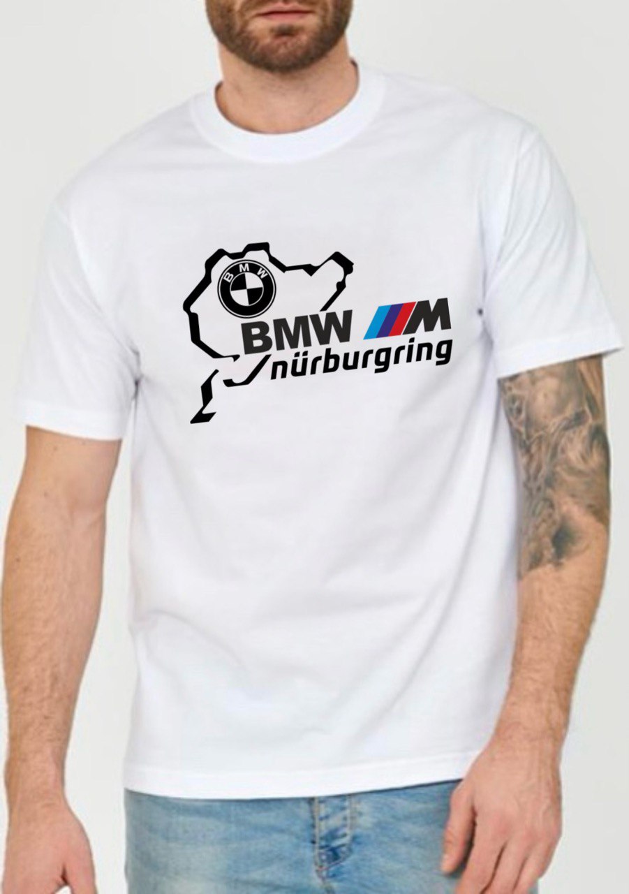 T-shirt  BMW  Power white